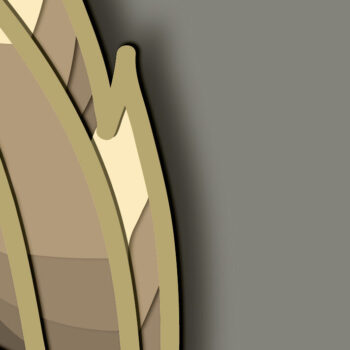 Intra απο ξύλο plywood Χρώμα wenge 3mm-4mm πάχος - Cute Donkey Multilayer /3D Layered Δίασταση 30x20 cm INTRAFABR-123620864 - Image 5