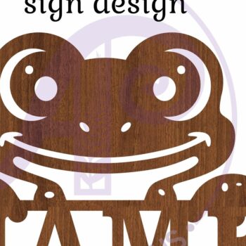 Intra απο ξύλο plywood  Χρώμα wenge 3mm-4mm πάχος - Cute Frog Name Sin File Δίασταση 30x20 cm INTRAFABR-99939389 - Image 4
