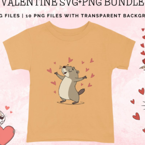 Intra απο ξύλο plywood  Χρώμα wenge 3mm-4mm πάχος - Χαριτωμένο Groundhog with Red Hearts 10 PNG Δίασταση 20x20 cm INTRAFABR-98987716