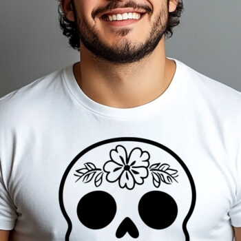 Intra απο ξύλο plywood  Χρώμα wenge 3mm-4mm πάχος - Χαριτωμένο σχέδιο υ για το Halloween Δίασταση 15x15 cm INTRAFABR-98987571 - Image 3