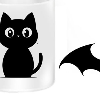 Intra απο ξύλο plywood  Χρώμα wenge 3mm-4mm πάχος - Χαριτωμένο σχέδιο υ για το Halloween Δίασταση 15x15 cm INTRAFABR-98987571 - Image 4