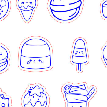 Intra απο ξύλο plywood Χρώμα wenge 3mm-4mm πάχος - Χαριτωμένα σκουλαρίκια Kawaii Stud -Break Jhon Δίασταση 3x3 cm INTRAFABR-122961157 - Image 5