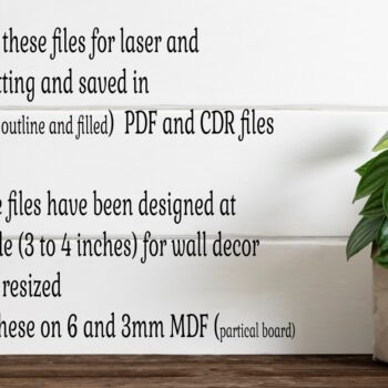 Intra απο ξύλο plywood  Χρώμα wenge 3mm-4mm πάχος - Cute Little Birds Silhouette Δίασταση 30x20 cm INTRAFABR-36870357 - Image 4