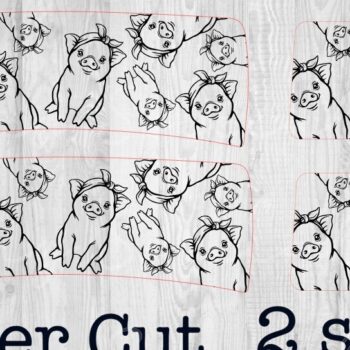 Intra απο ξύλο plywood Χρώμα wenge 3mm-4mm πάχος - Χαριτωμένο κάλυμμα με κλιπ μαλλιών χοίρου Δίασταση 30x20 cm INTRAFABR-124357945 - Image 1