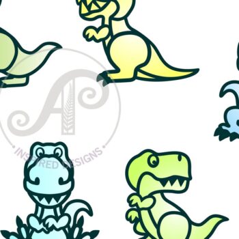 Intra απο ξύλο plywood Χρώμα wenge 3mm-4mm πάχος - Χαριτωμένα αρχεία κοπής με λέιζερ δύο επιπέδων T Rex Δίασταση 30x20 cm INTRAFABR-67326140 - Image 3