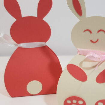 Intra απο ξύλο plywood  Χρώμα wenge 3mm-4mm πάχος - Πρότυπο κουτιού πασχαλινό λαγουδάκι Cutie Pufi Δίασταση 15x15 cm INTRAFABR-101447167 - Image 5