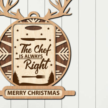 Intra απο ξύλο plywood  Χρώμα wenge 3mm-4mm πάχος - Πακέτο κοπής Χριστουγεννιάτικα στολίδια Δίασταση 6x6 cm INTRAFABR-101447261 - Image 4