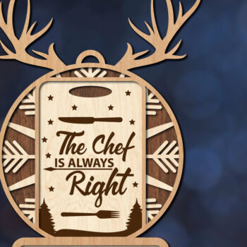 Intra απο ξύλο plywood  Χρώμα wenge 3mm-4mm πάχος - Πακέτο κοπής Χριστουγεννιάτικα στολίδια Δίασταση 6x6 cm INTRAFABR-101447261 - Image 5