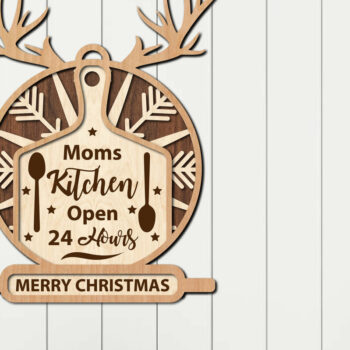 Intra απο ξύλο plywood  Χρώμα wenge 3mm-4mm πάχος - Πακέτο κοπής Χριστουγεννιάτικα στολίδια Δίασταση 6x6 cm INTRAFABR-101447261 - Image 11