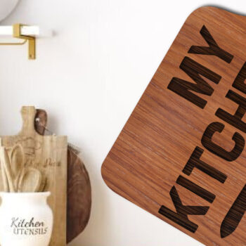 Intra απο ξύλο plywood Χρώμα wenge 3mm-4mm πάχος - Πίνακας κοπής Κουζίνας Layered Δίασταση 40x50 cm INTRAFABR-120847815 - Image 2