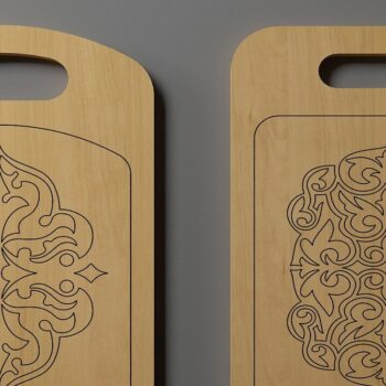 Intra απο ξύλο plywood  Χρώμα wenge 3mm-4mm πάχος - Δέσμη σανίδων κοπής / σανίδα κοπής Δίασταση 30x20 cm INTRAFABR-120847822 - Image 3