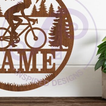 Intra απο ξύλο plywood  Χρώμα wenge 3mm-4mm πάχος - Ποδηλάτης Γυναικείο Σήμα Δίασταση 30x20 cm INTRAFABR-120097186 - Image 1