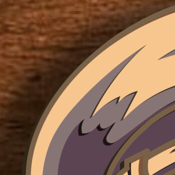 Intra απο ξύλο plywood  Χρώμα wenge 3mm-4mm πάχος - Αρχεία Dachshund 3D Mandala Δίασταση 30x30 cm INTRAFABR-120344889 - Image 8