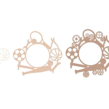 Intra απο ξύλο plywood Χρώμα wenge 3mm-4mm πάχος - Dad Craft για τη γιορτή του πατέρα Δίασταση 12x12 cm INTRAFABR-69955066 - Image 6