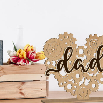 Intra απο ξύλο plywood  Χρώμα wenge 3mm-4mm πάχος - Διακοσμητικό πρότυπο πολλαπλών στρωμάτων μπαμπάς Δίασταση 9x8 cm INTRAFABR-34922345 - Image 3