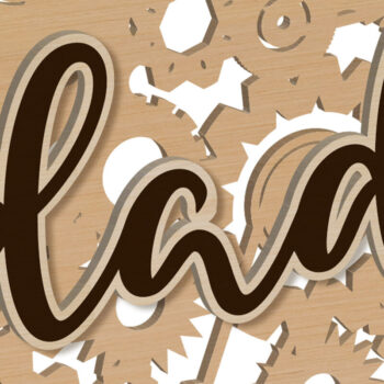 Intra απο ξύλο plywood  Χρώμα wenge 3mm-4mm πάχος - Διακοσμητικό πρότυπο πολλαπλών στρωμάτων μπαμπάς Δίασταση 9x8 cm INTRAFABR-34922345 - Image 6