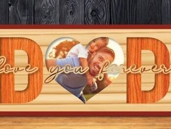 Intra απο ξύλο plywood  Χρώμα wenge 3mm-4mm πάχος - Πακέτο σχεδίασης κοπής λέιζερ Dad Δίασταση 20x20 cm INTRAFABR-31233807 - Image 4