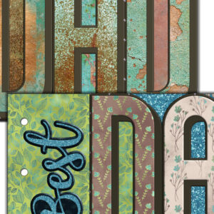 Intra απο ξύλο plywood  Χρώμα wenge 3mm-4mm πάχος - Πρότυπο περιοδικού ανεπιθύμητου άλμπουμ DAD Mini Δίασταση 20x20 cm INTRAFABR-120217258