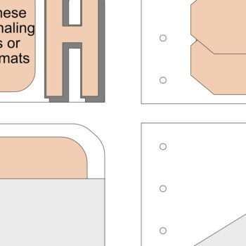 Intra απο ξύλο plywood Χρώμα wenge 3mm-4mm πάχος - Πρότυπο περιοδικού ανεπιθύμητου άλμπουμ DAD Mini Δίασταση 20x20 cm INTRAFABR-120217258 - Image 4