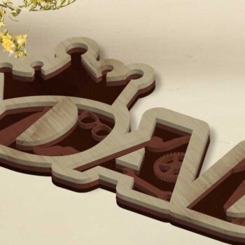 Intra απο ξύλο plywood  Χρώμα wenge 3mm-4mm πάχος - Σετ DAD Διακοσμητικά πάνελ πολλαπλών στρώσεων Δίασταση 14x5 cm INTRAFABR-76906403 - Image 6