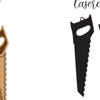 Intra απο ξύλο plywood Χρώμα wenge 3mm-4mm πάχος - Dad Tools Keychain Lasercut Δίασταση 4x4 cm INTRAFABR-98053877 - Image 3
