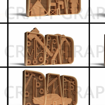 Intra απο ξύλο plywood  Χρώμα wenge 3mm-4mm πάχος - Δέσμη κοπής με λέιζερ τέχνης του πατέρα Δίασταση 30x20 cm INTRAFABR-98053898 - Image 1