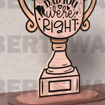 Intra απο ξύλο plywood  Χρώμα wenge 3mm-4mm πάχος - Μπαμπά είχες δίκιο Δίασταση 20x20 cm INTRAFABR-98053904 - Image 2