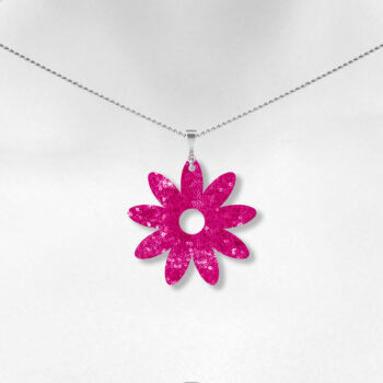 Intra απο ξύλο plywood  Χρώμα wenge 3mm-4mm πάχος - Σκουλαρίκια Μαργαρίτα, Σκουλαρίκια λουλουδιών Δίασταση 3x3 cm INTRAFABR-21703291 - Image 5