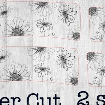 Intra απο ξύλο plywood Χρώμα wenge 3mm-4mm πάχος - Κλιπ μαλλιών Daisy Topper Δίασταση 30x20 cm INTRAFABR-119716322 - Image 1