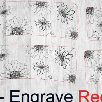 Intra απο ξύλο plywood Χρώμα wenge 3mm-4mm πάχος - Κλιπ μαλλιών Daisy Topper Δίασταση 30x20 cm INTRAFABR-119716322 - Image 2