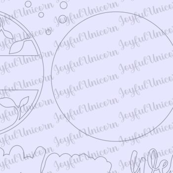 Intra απο ξύλο plywood  Χρώμα wenge 3mm-4mm πάχος - Daisy Welcome Door Hanger Δίασταση 20x20 cm INTRAFABR-56739042 - Image 2