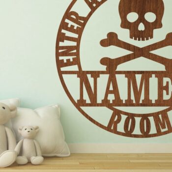 Intra απο ξύλο plywood Χρώμα wenge 3mm-4mm πάχος - Πρότυπο κοπής με λέιζερ Sin Name Danger Δίασταση 30x20 cm INTRAFABR-97985429 - Image 1