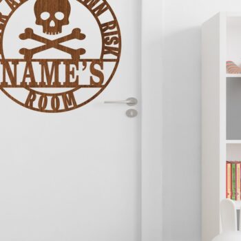 Intra απο ξύλο plywood Χρώμα wenge 3mm-4mm πάχος - Πρότυπο κοπής με λέιζερ Sin Name Danger Δίασταση 30x20 cm INTRAFABR-97985429 - Image 2