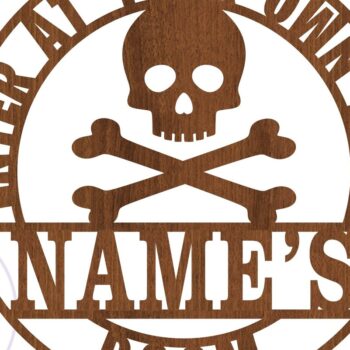 Intra απο ξύλο plywood Χρώμα wenge 3mm-4mm πάχος - Πρότυπο κοπής με λέιζερ Sin Name Danger Δίασταση 30x20 cm INTRAFABR-97985429 - Image 3