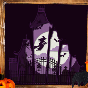 Intra απο ξύλο plywood Χρώμα wenge 3mm-4mm πάχος - DARK CASTLE Πολυστρωματικό κοπής χαρτιού Δίασταση 8x8 cm INTRAFABR-111580955 - Image 6