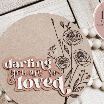 Intra απο ξύλο plywood  Χρώμα wenge 3mm-4mm πάχος - Αγαπητέ, είσαι τόσο αγαπημένος Δίασταση 20x20 cm INTRAFABR-86247998 - Image 4