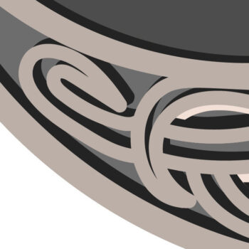 Intra απο ξύλο plywood  Χρώμα wenge 3mm-4mm πάχος - Day and Night 3D Multilayer /Lasercut Δίασταση 30x20 cm INTRAFABR-125149222 - Image 7