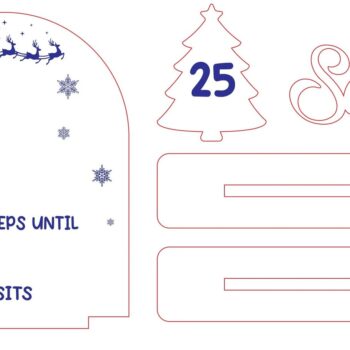 Intra απο ξύλο plywood Χρώμα wenge 3mm-4mm πάχος - Μέρες μέχρι τα Χριστούγεννα Δίασταση 20x20 cm INTRAFABR-70929330 - Image 3