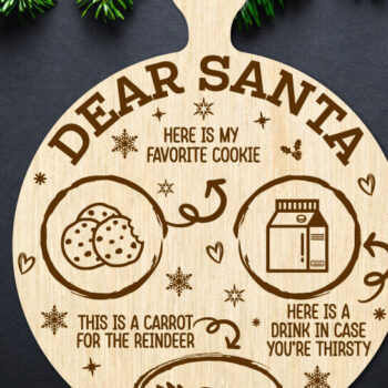 Intra απο ξύλο plywood  Χρώμα wenge 3mm-4mm πάχος - Αγαπητή δέσμη κοπής με λέιζερ δίσκου Santa Δίασταση 20x20 cm INTRAFABR-35606858 - Image 2