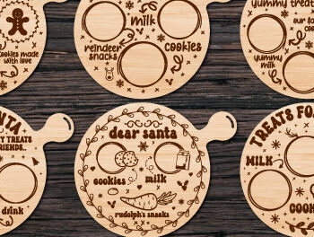 Intra απο ξύλο plywood  Χρώμα wenge 3mm-4mm πάχος - Αγαπητή δέσμη κοπής με λέιζερ δίσκου Santa Δίασταση 20x20 cm INTRAFABR-111801503 - Image 1