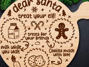 Intra απο ξύλο plywood  Χρώμα wenge 3mm-4mm πάχος - Αγαπητή δέσμη κοπής με λέιζερ δίσκου Santa Δίασταση 20x20 cm INTRAFABR-111801503 - Image 2