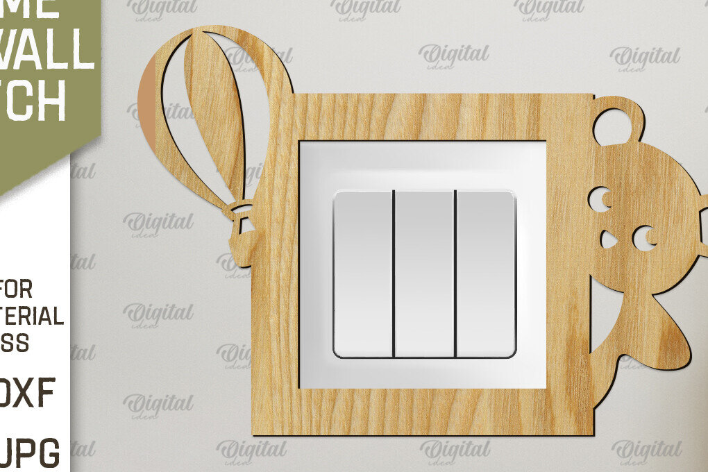 Intra απο ξύλο plywood  Χρώμα wenge 3mm-4mm πάχος - Διακοσμητικό πλαίσιο για διακόπτη τοίχου με λέιζερ Δίασταση 20x25 cm INTRAFABR-100335728