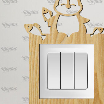 Intra απο ξύλο plywood  Χρώμα wenge 3mm-4mm πάχος - Διακόσμηση Πλαίσιο για Επιτοίχιο Διακόπτη Πακέτο Δίασταση 20x25 cm INTRAFABR-97111027 - Image 4