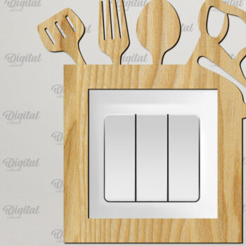 Intra απο ξύλο plywood  Χρώμα wenge 3mm-4mm πάχος - Διακόσμηση Πλαίσιο για Επιτοίχιο Διακόπτη Πακέτο Δίασταση 20x25 cm INTRAFABR-97111027 - Image 10