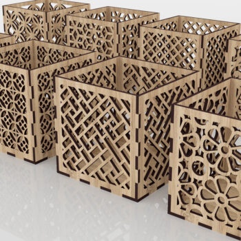 Intra απο ξύλο plywood Χρώμα wenge 3mm-4mm πάχος - Διακοσμητικά κουτιά Δίασταση 100x100 cm INTRAFABR-104774294 - Image 2