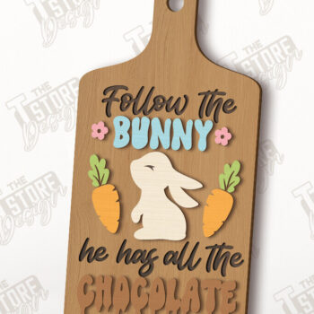 Intra απο ξύλο plywood  Χρώμα wenge 3mm-4mm πάχος - Πακέτο διακοσμητικών πασχαλινών σανίδων | CNC Δίασταση 15x15 cm INTRAFABR-120107232 - Image 7