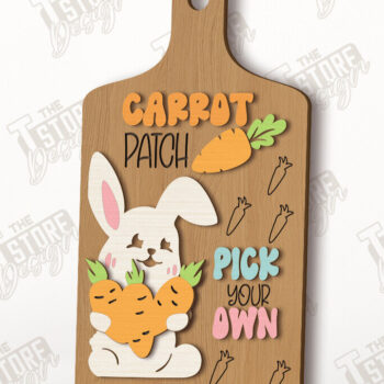 Intra απο ξύλο plywood  Χρώμα wenge 3mm-4mm πάχος - Πακέτο διακοσμητικών πασχαλινών σανίδων | CNC Δίασταση 15x15 cm INTRAFABR-120107232 - Image 9