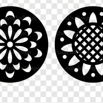 Intra απο ξύλο plywood  Χρώμα wenge 3mm-4mm πάχος - Διακοσμητικά σουβέρ Floral Δίασταση 40x50 cm INTRAFABR-116610486 - Image 2