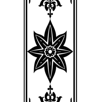 Intra απο ξύλο plywood  Χρώμα wenge 3mm-4mm πάχος - Διακοσμητικό λουλουδάτο κομμένο πακέτο Δίασταση 20x25 cm INTRAFABR-26298692 - Image 2