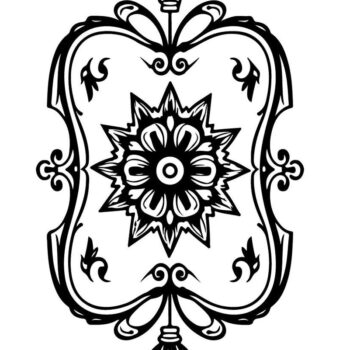 Intra απο ξύλο plywood  Χρώμα wenge 3mm-4mm πάχος - Διακοσμητικό λουλουδάτο κομμένο πακέτο Δίασταση 20x25 cm INTRAFABR-26298692 - Image 7